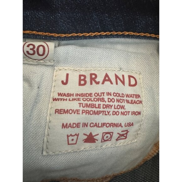 2/$30 J Brand 30 Scarlett Seven Eights Jeans Ink Wash - Picture 5 of 16